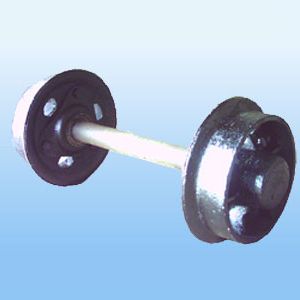 1T、1.5T礦車輪對(duì)